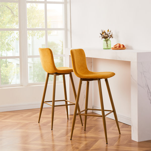 Mercury Row® Fondren Upholstery Bar & Counter Stool & Reviews Wayfair